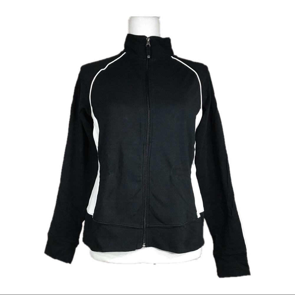Champion C9 Black & White Track Jacket Size S